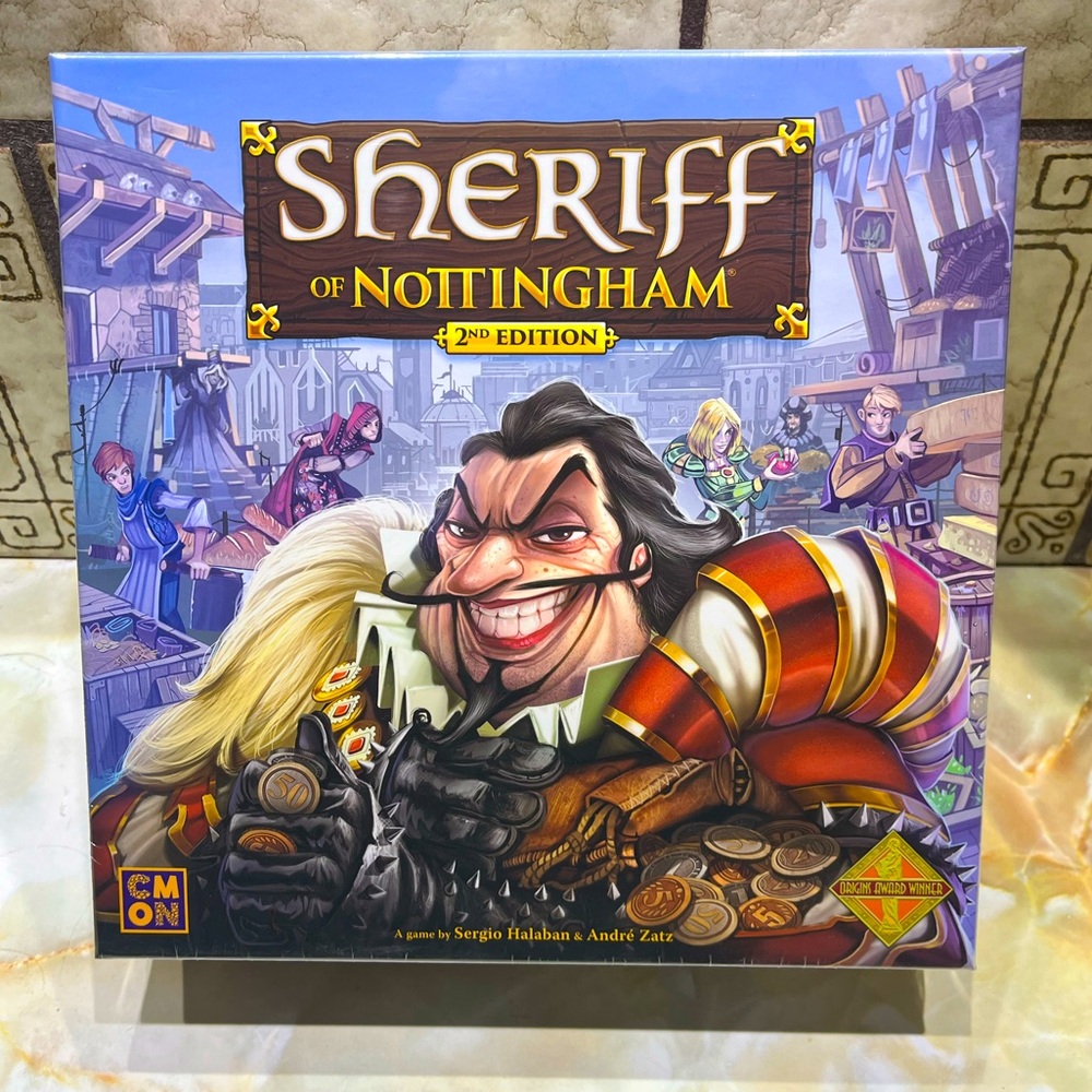Sheriff of Nottingham Board Game- New and Sealed Box!